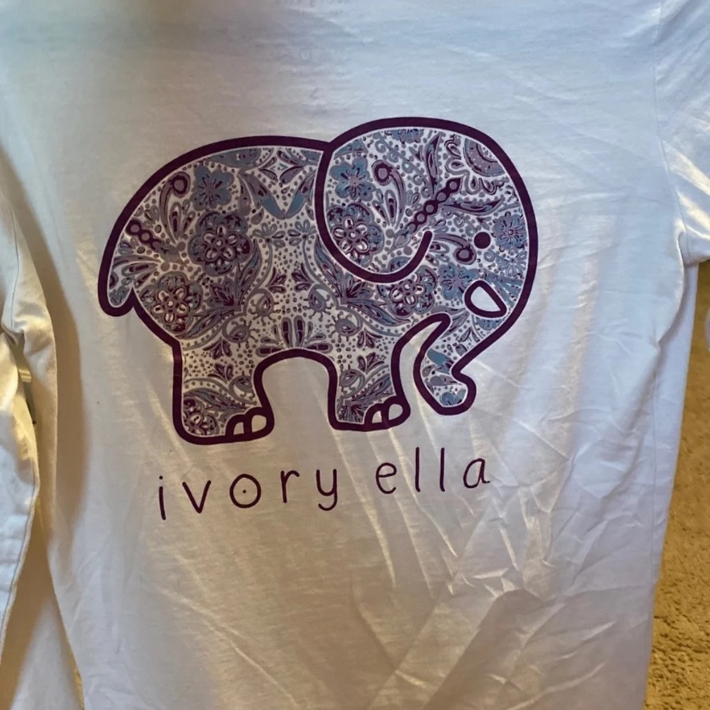 Ivory Ella Long Sleeve Tee